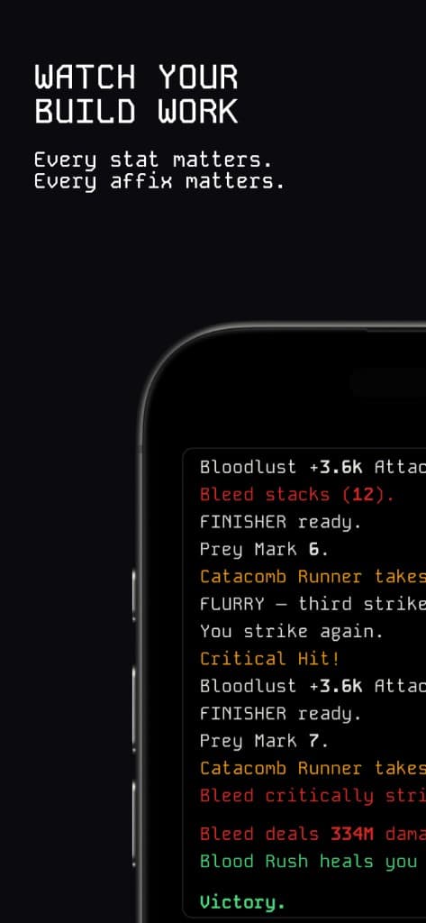 Just Loot — Watch your build work