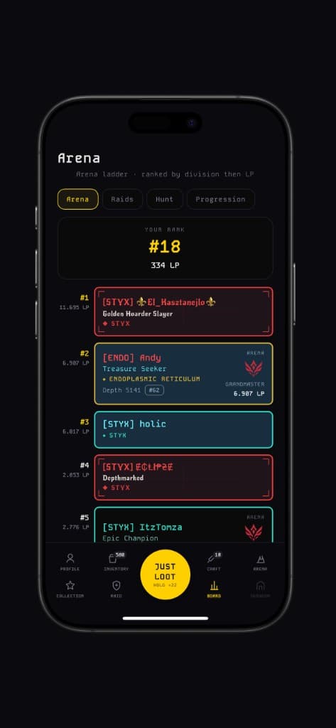 Just Loot — Customize